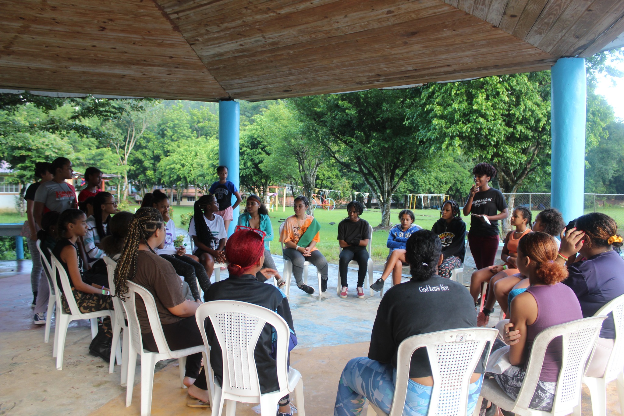 Actividades al aire libre en el campamento The Chosen